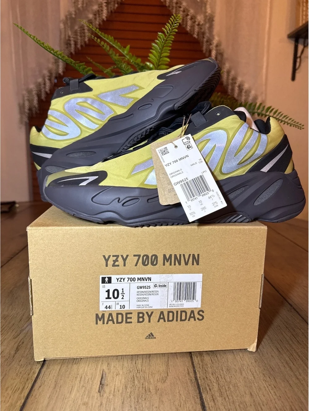 Adidas Yeezy 700 MNVN Resin GW9525 Men’s Size 10.5 | Brand New with Box
